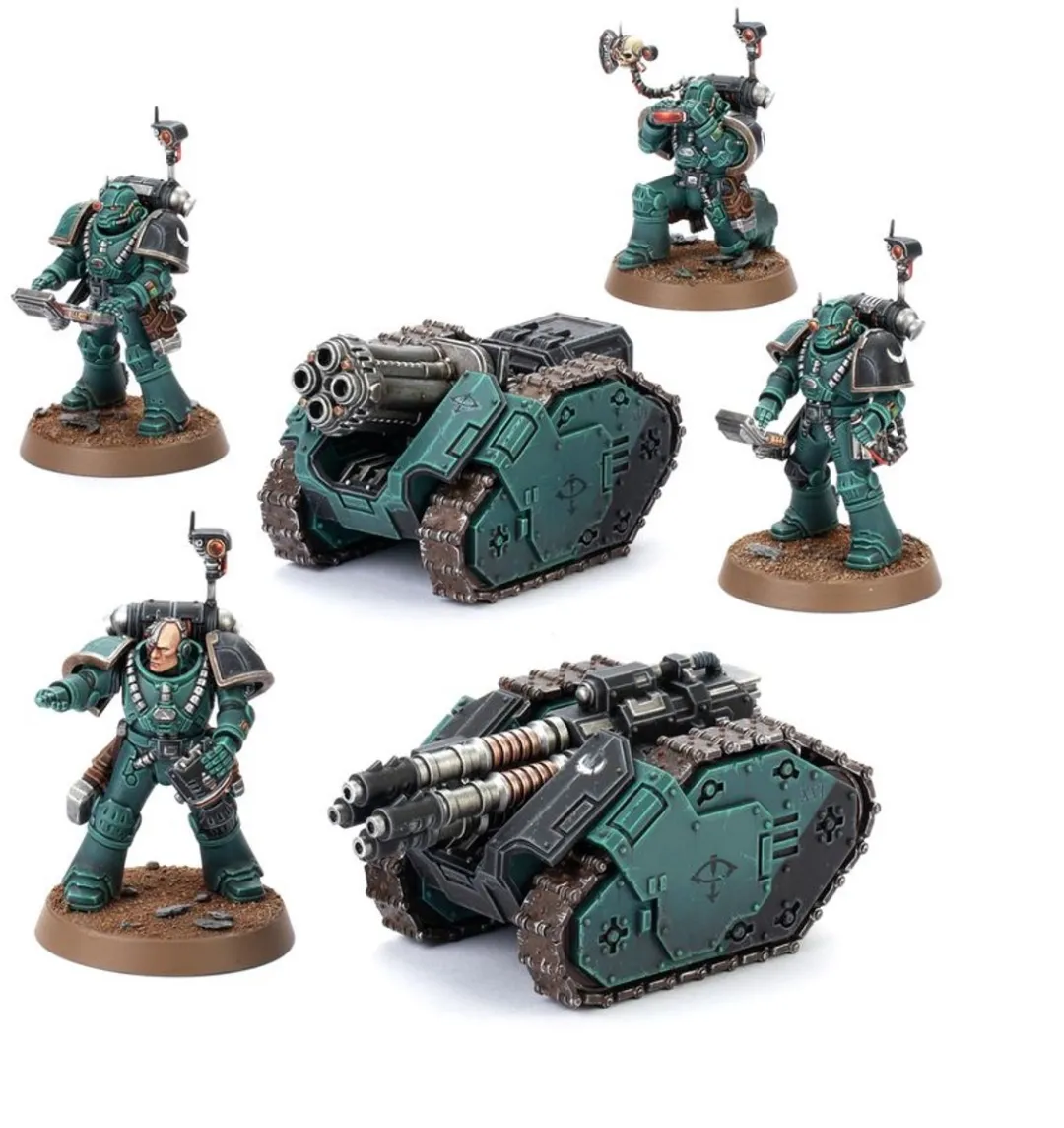 Warhammer The Horus Heresy Legiones Astartes Rapier Laser Destroyer & Quad Launcher 137 Onderdelen - afbeelding 6 van 6