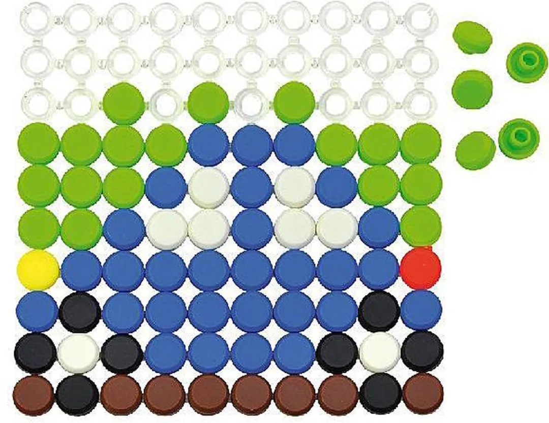 Eduplay Knopplaten 1010 Stuks - Ø1.5cm - Multicolor