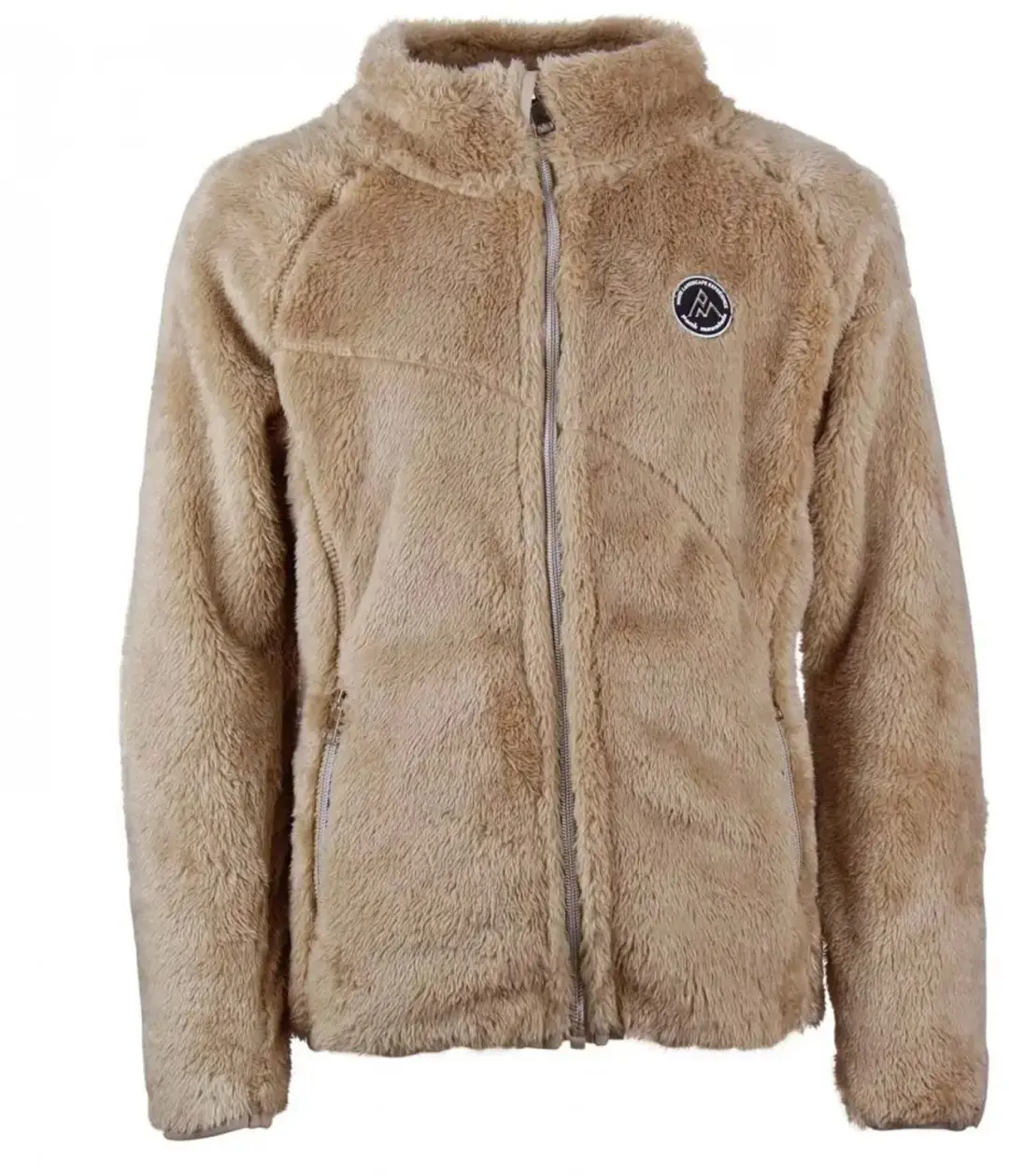 Peak Mountain Fariano Meisjesfleece - Kameel - 146 - afbeelding 5 van 6
