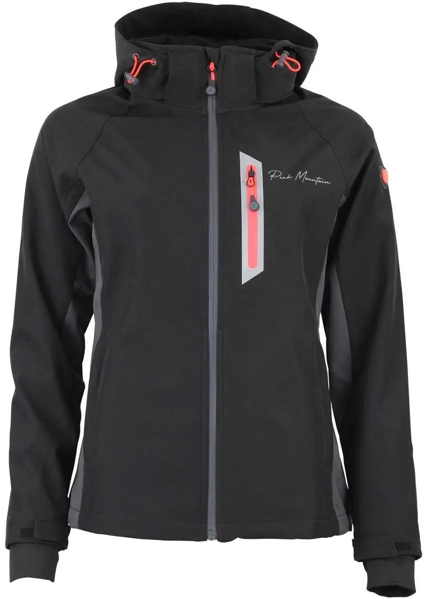 Peak Mountain Dames Softshell Mesh Jack