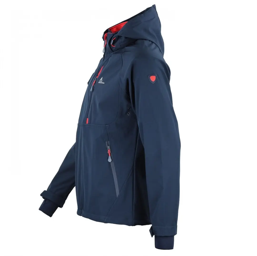 Peak Mountain Cluny Softshell Jack met Mesh Voering - Marine - afbeelding 3 van 6