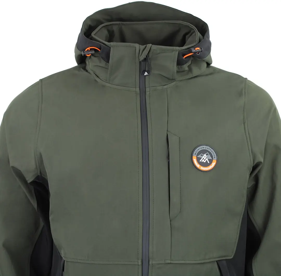 Peak Mountain Cafe Softshell Jack met Mesh Voering - afbeelding 2 van 6