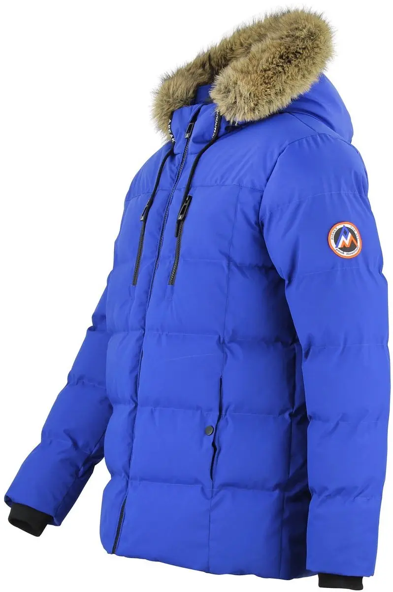 Peak Mountain Donsjack met Capuchon Dames - Ecru - L - afbeelding 3 van 3