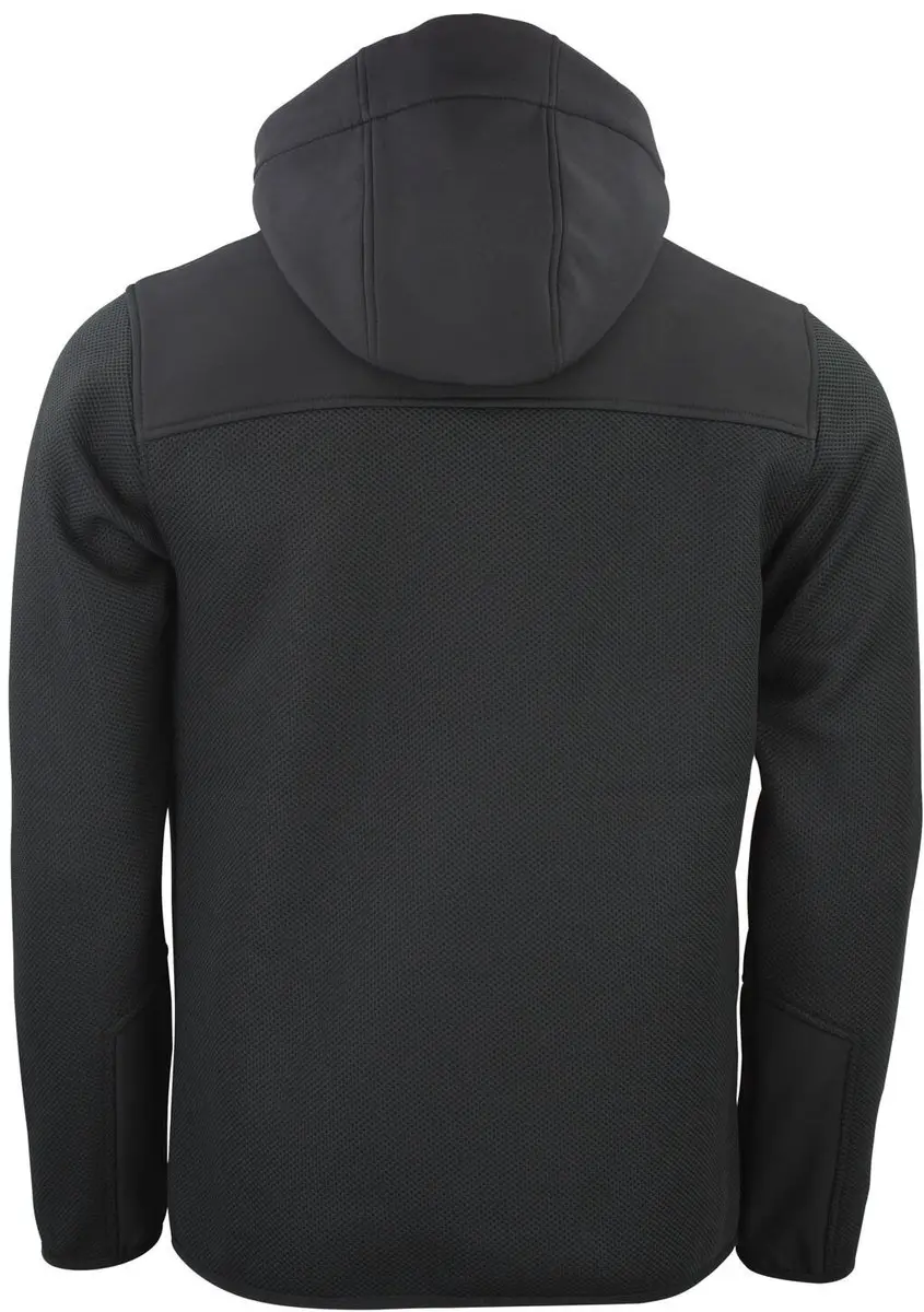 Peak Mountain Carhood Afneembare Hoodie - Zwart - afbeelding 3 van 6