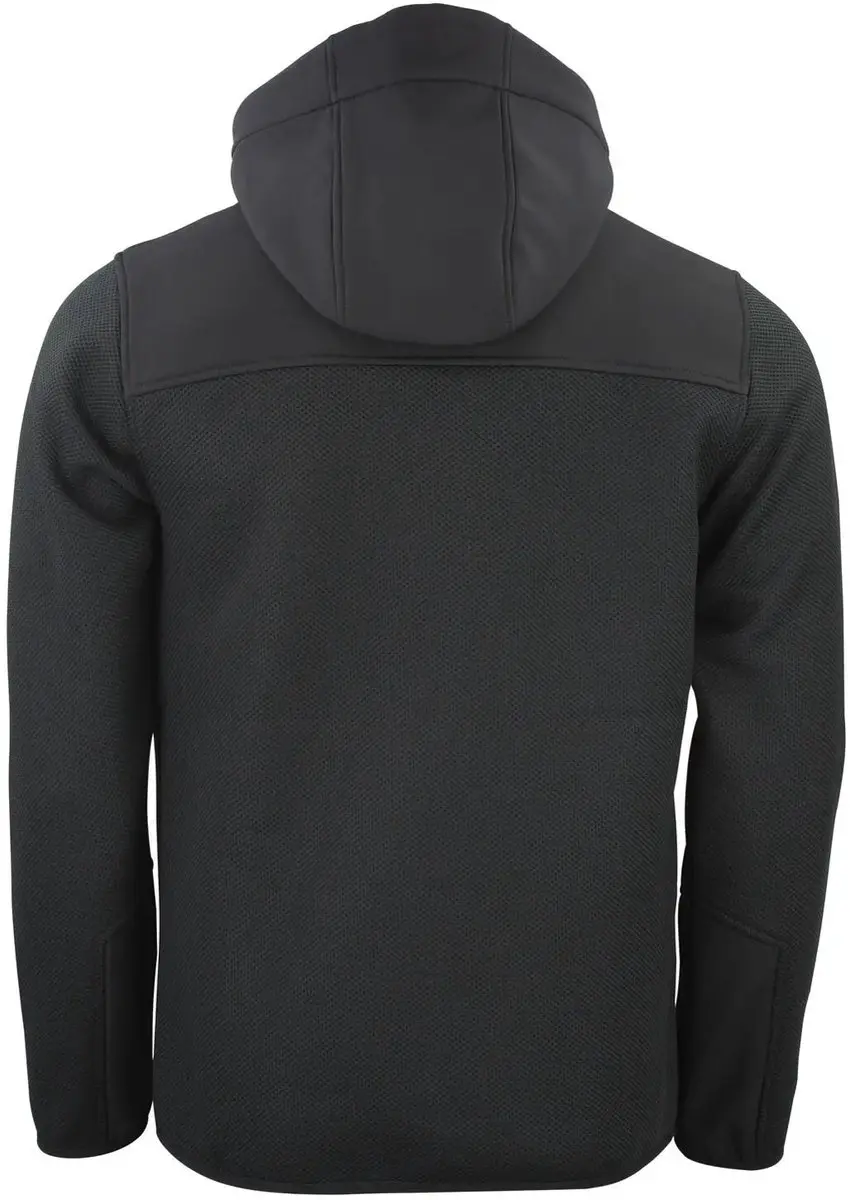 Peak Mountain Carhood Afneembare Hoodie - Zwart - afbeelding 4 van 6
