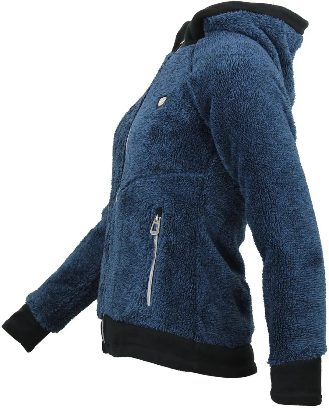Peak Mountain Almi Dames Fleece Hoodie - Antraciet - XL - afbeelding 4 van 4