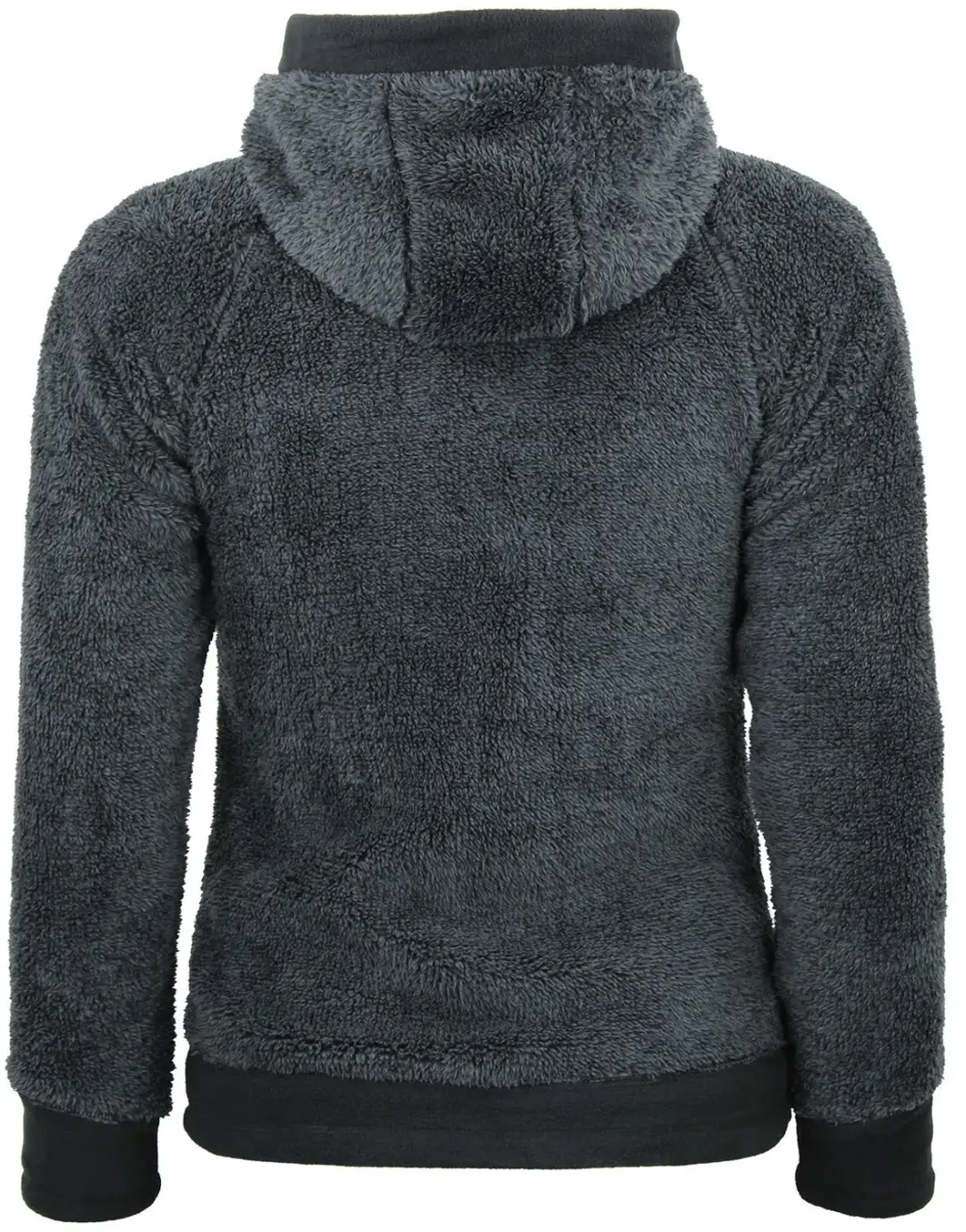 Peak Mountain Almi Dames Fleece Hoodie - Antraciet - XL - afbeelding 2 van 4