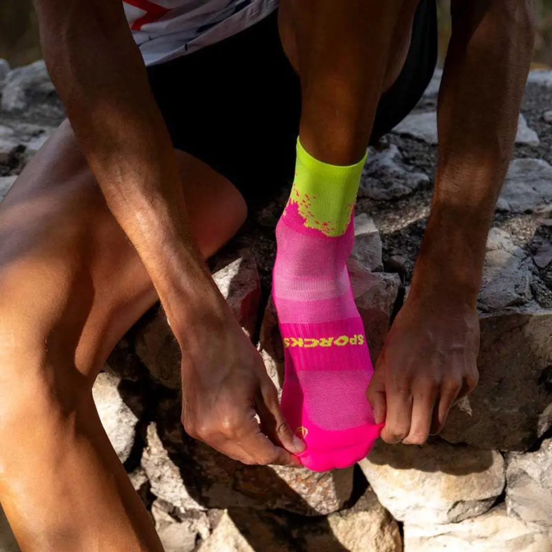 Sporcks Splash Sokken - Roze - afbeelding 3 van 5