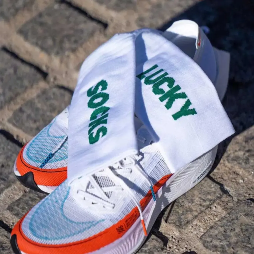 Sporcks Lucky White Hardloopsokken - Compressie - 35-37 - afbeelding 3 van 5