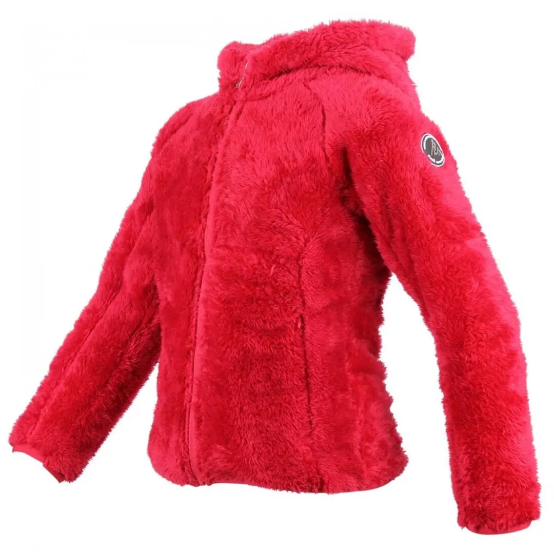 Peak Mountain Meisjesfleece - Kersenrood - Maat 140 - afbeelding 5 van 6