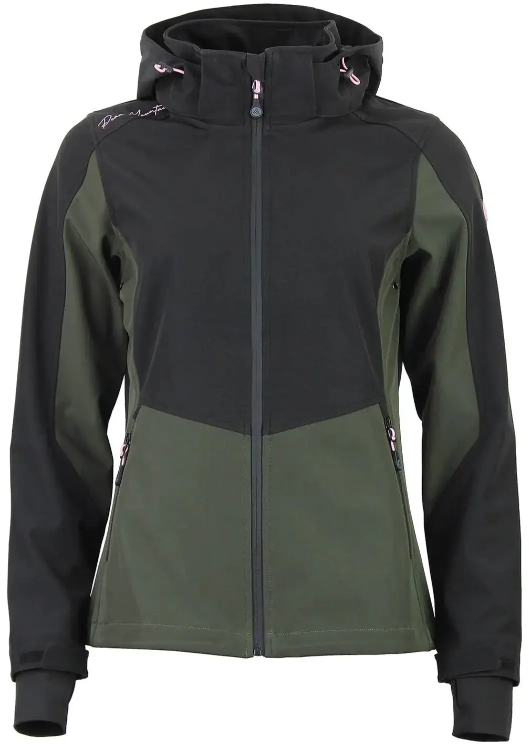 Peak Mountain Dames Softshell Hoodie