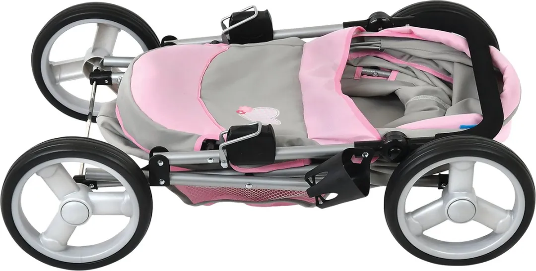 HAUCK Poppenwagen angie toys for kids - Grijs / Roze