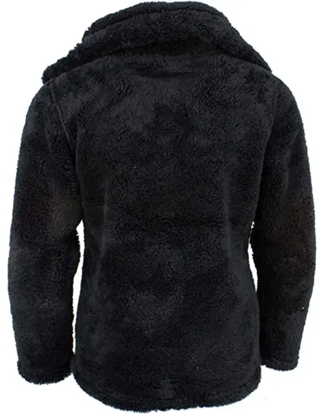 Peak Mountain Gasana Meisjes Fleecejack - Zwart - 146 - afbeelding 2 van 6