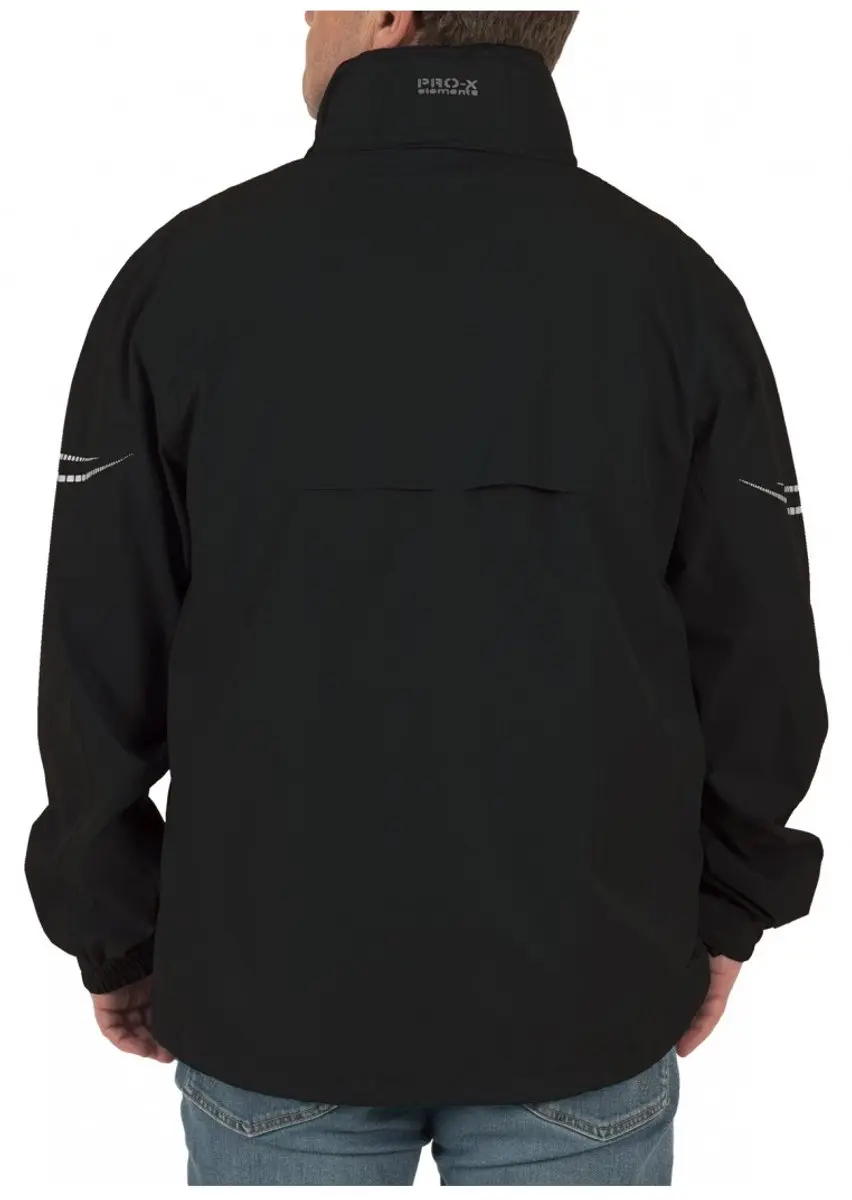 Pro-X Elements Wallis Regenjas Uni - Zwart - XL - afbeelding 4 van 6