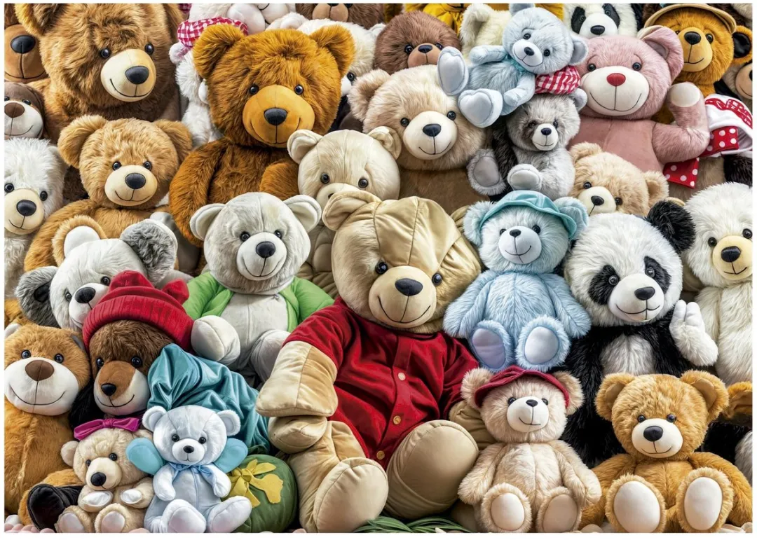 Educa Teddy Bears Puzzel 500 Stuks - Multicolor