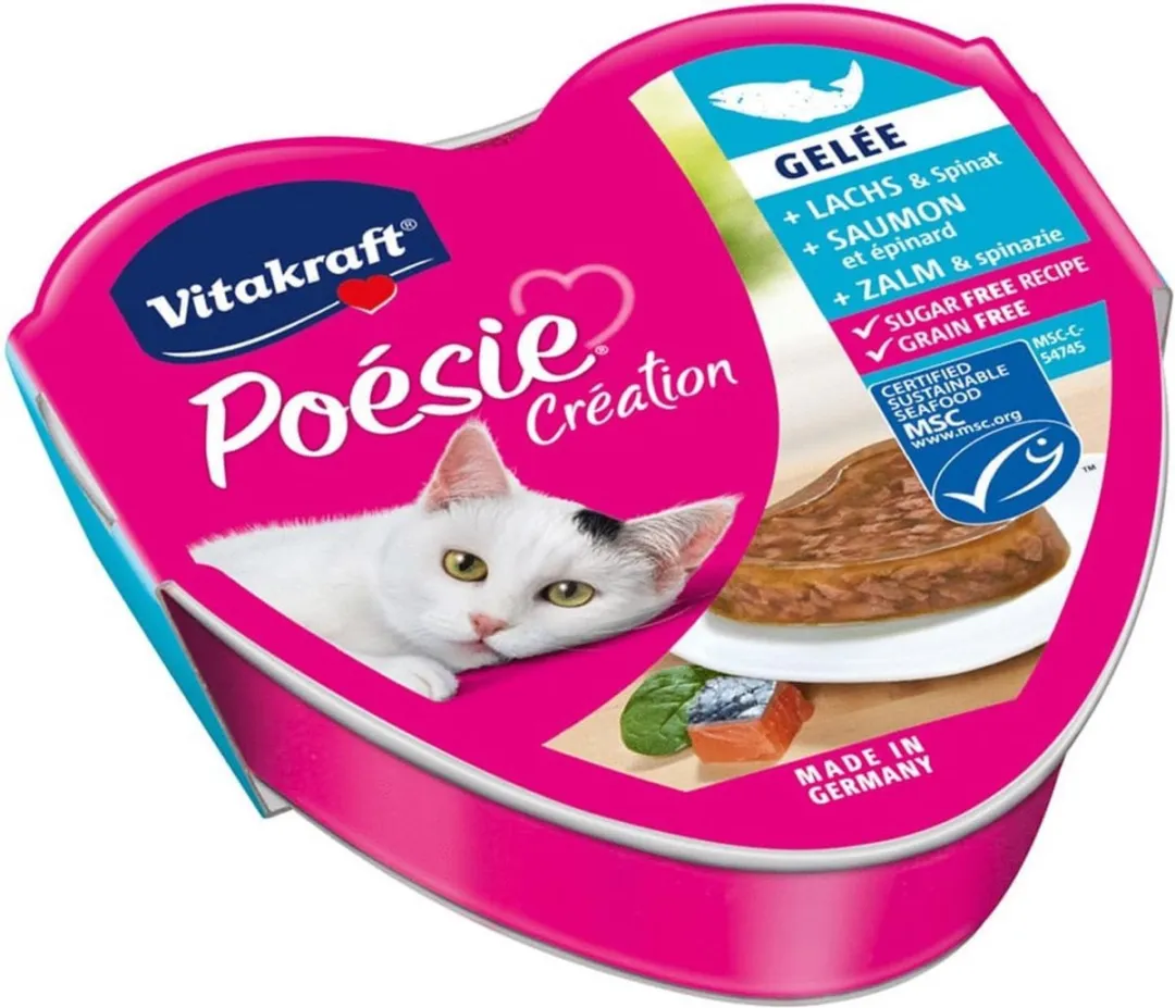 Vitakraft Poesie Zalm Spinazie Natvoer