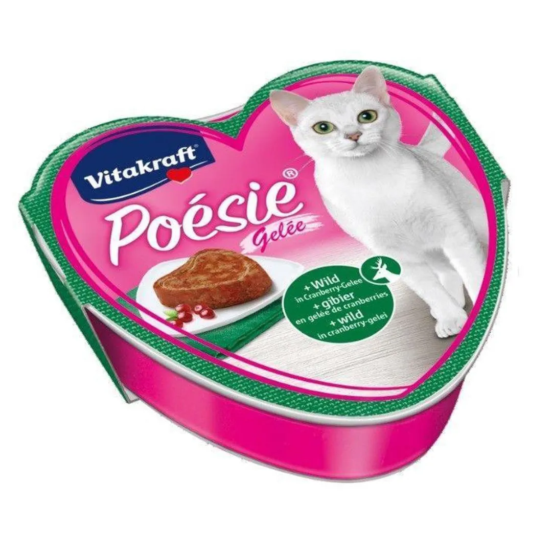 Vitakraft Poesie Zalm Spinazie Natvoer - 15 Stuks