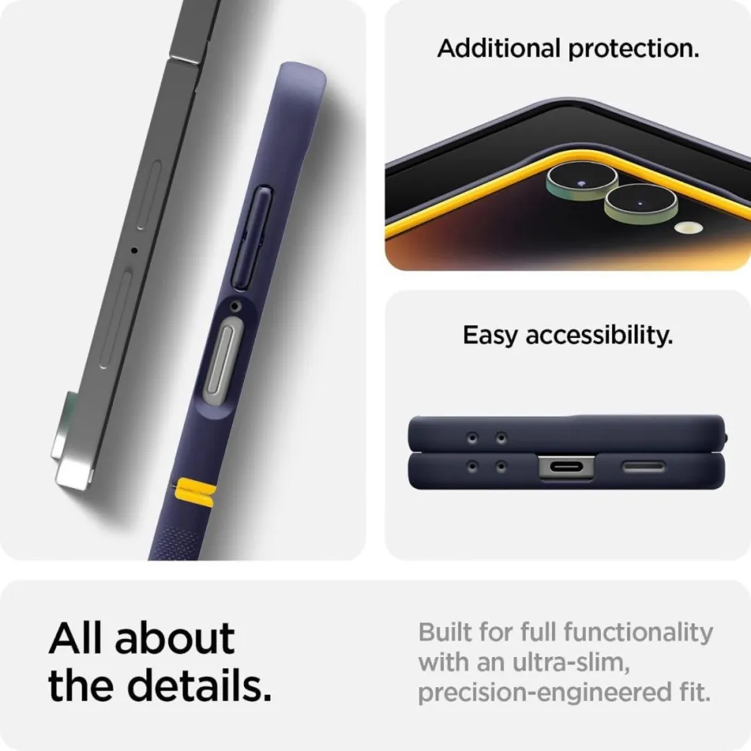 Spigen Nano Pop MagSafe Hoesje Zwart - Samsung Galaxy Z Flip 7