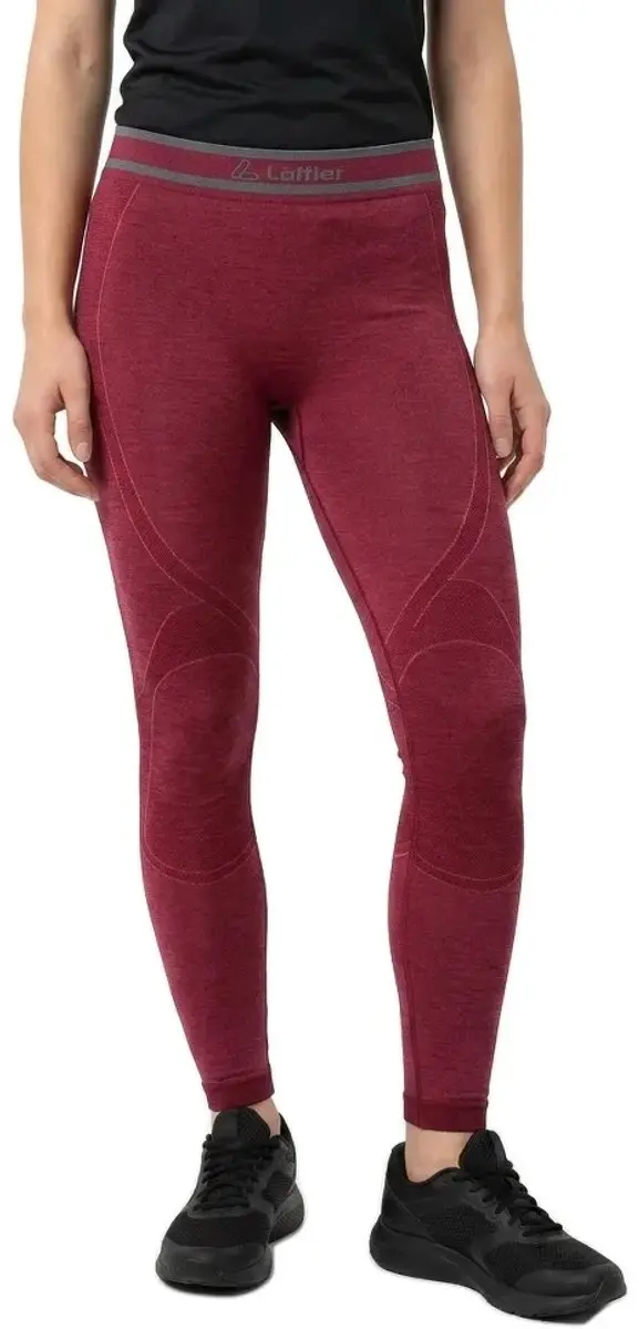 Lenz Merino 6.0 Basislaagbroek Rood XS Vrouw