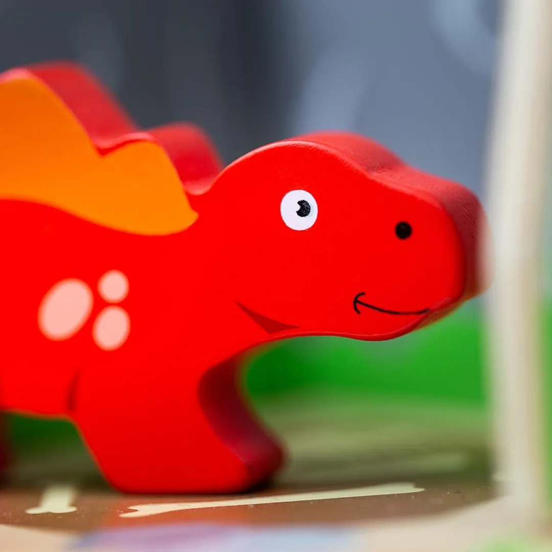 BIGJIGS Speelfigurenset Dinosaurus Eiland JT151 - 8 Figuren - 45x45x42,7cm - Multicolor