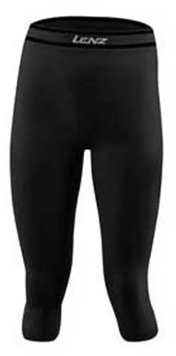 Lenz Merino 6.0 Dames 3/4 Legging - Zwart S - afbeelding 4 van 4