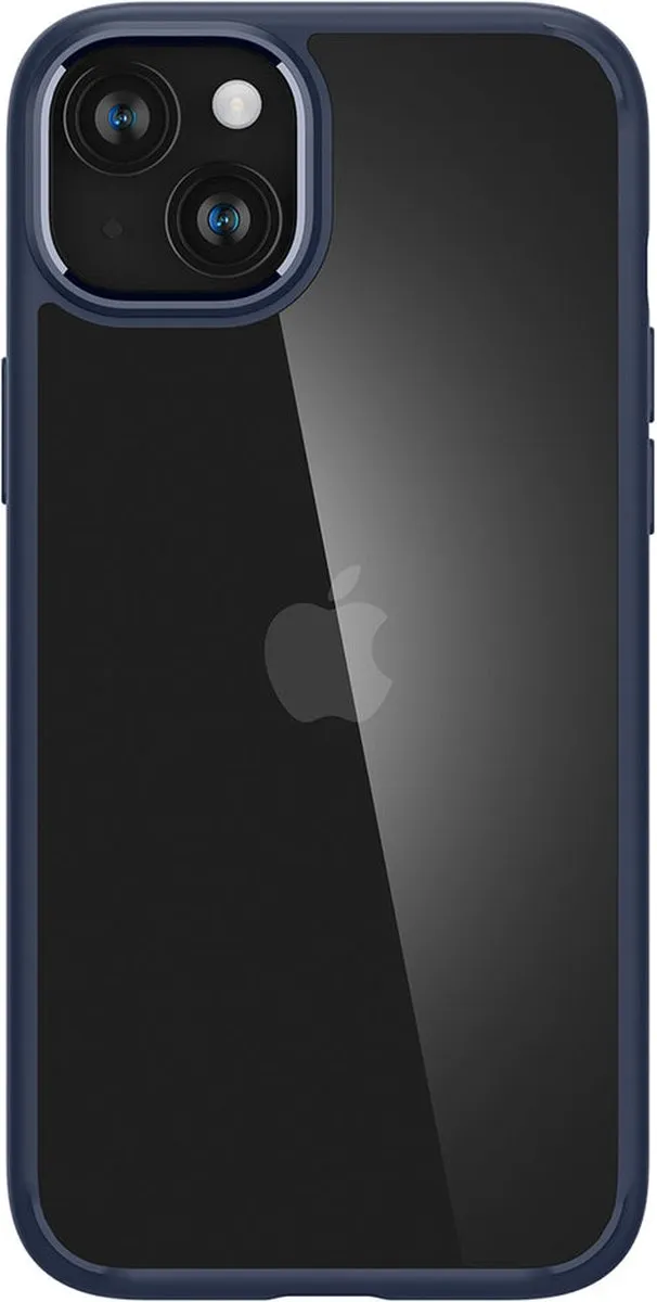 Spigen Ultra Hybrid ACS06659 Hoesje - iPhone 15 Plus - Blauw