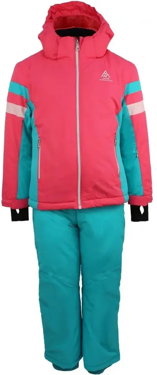 Peak Mountain Fancel Meisjes Skipak - Turquoise - 152/158 - afbeelding 2 van 6