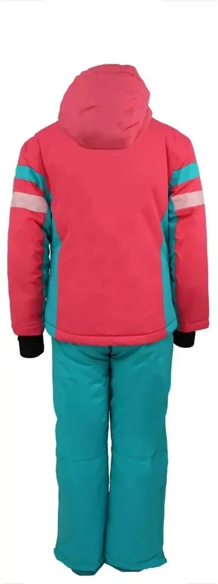 Peak Mountain Fancel Meisjes Skipak - Turquoise - 152/158 - afbeelding 3 van 6