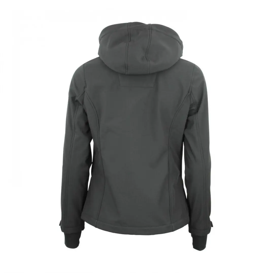 Peak Mountain Amaleoff Softshell Damesjas - Zwart - afbeelding 2 van 2