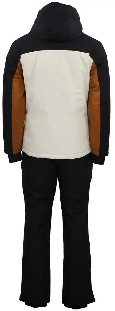 Peak Mountain Cerome Skijas en Skibroek Set - Zwart/Kamel - XXL - afbeelding 3 van 6