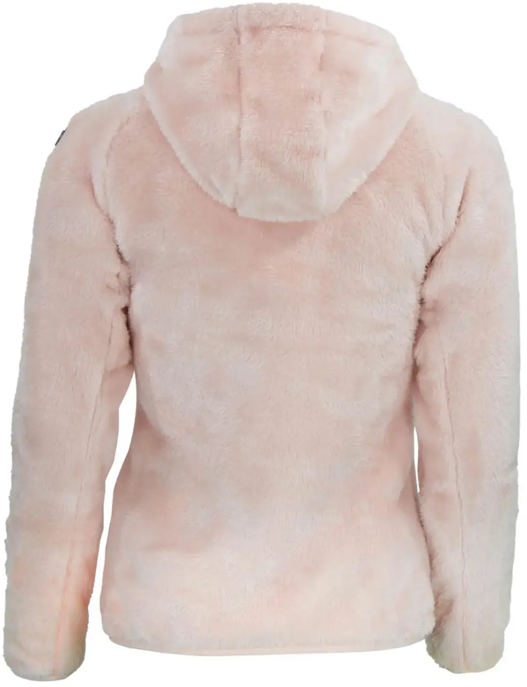Peak Mountain Alanzo Dames Fleece met Capuchon - Lichtroze - S - afbeelding 2 van 2