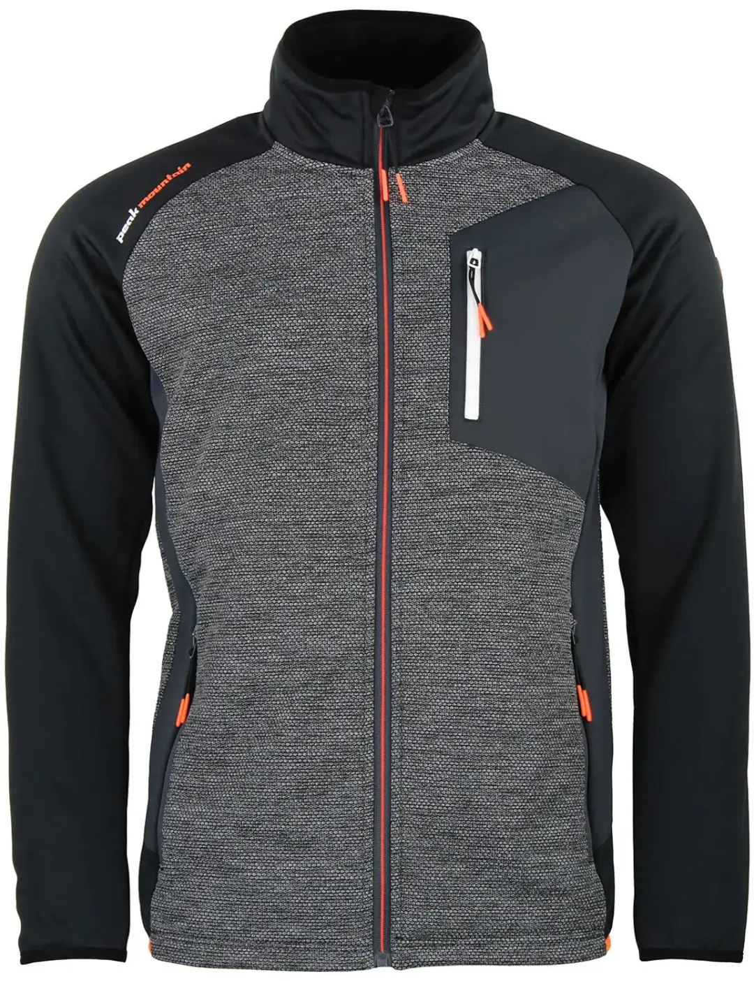 Peak Mountain Cerin Fleece Jacke - Zwart - afbeelding 3 van 6