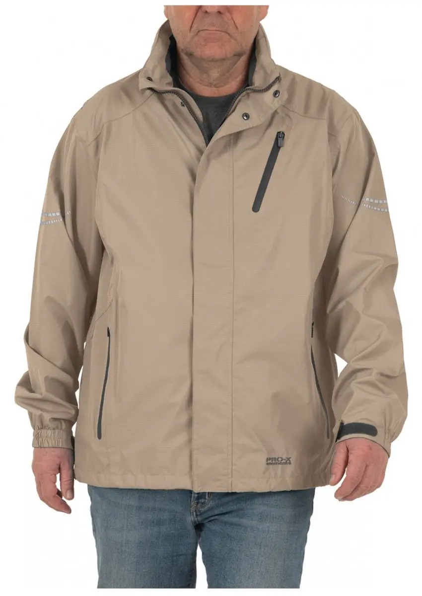 Pro-X Elements Wallis Heren Regenjas - Beige XXL - afbeelding 4 van 6