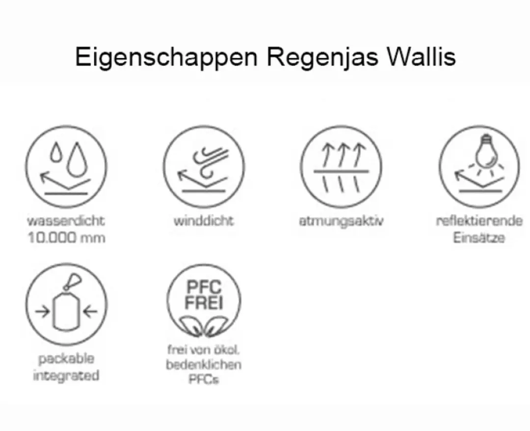 Pro-X Elements Wallis Heren Regenjas - Beige XXL - afbeelding 3 van 6