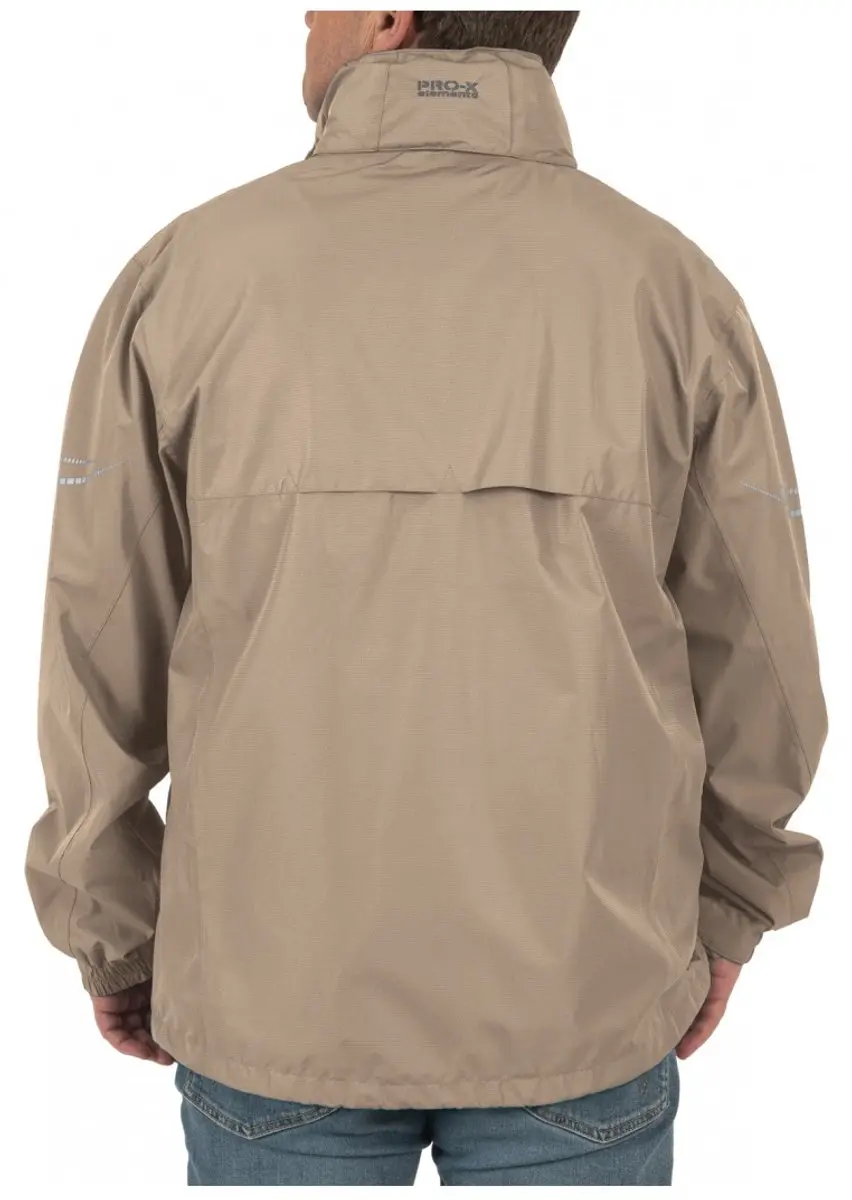 Pro-X Elements Wallis Heren Regenjas - Beige XXL - afbeelding 5 van 6
