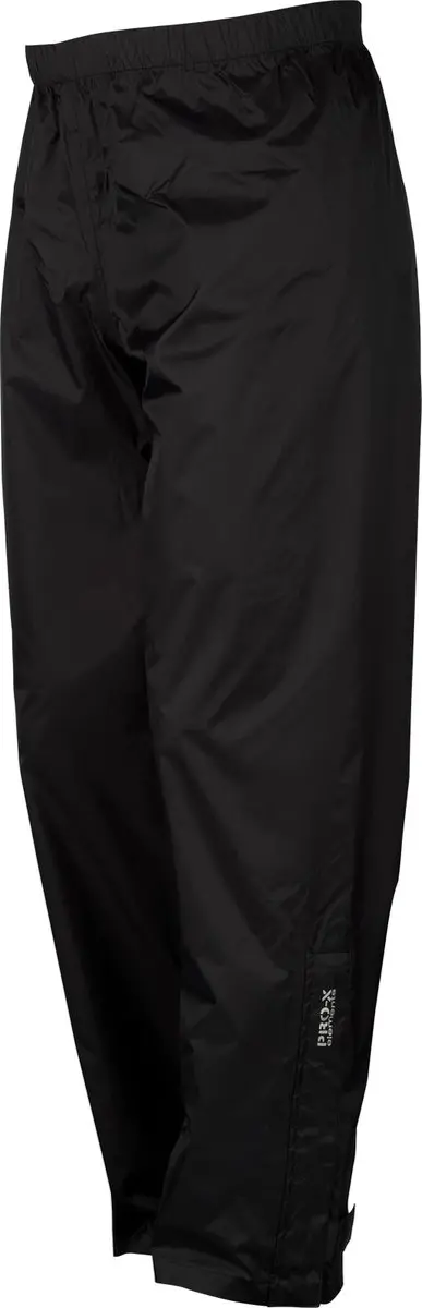 Zwarte heren regenbroek Packable van Pro-X Elements L