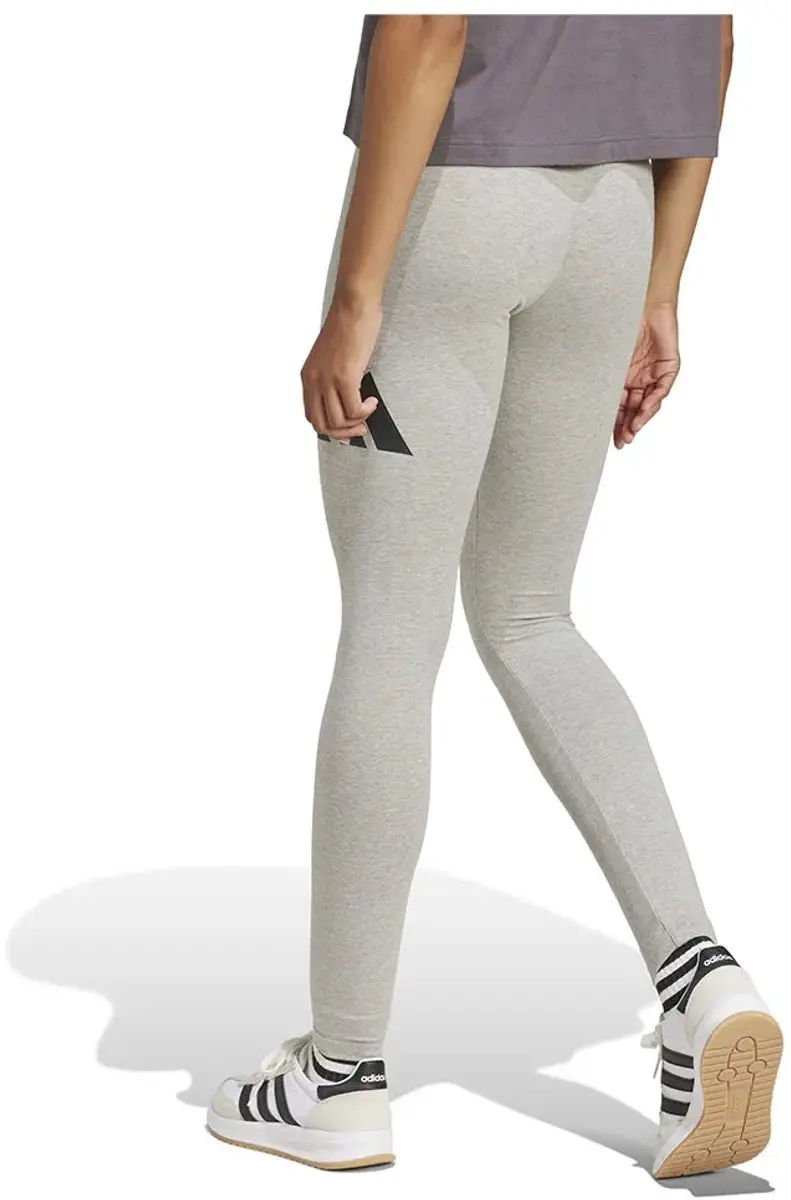 adidas Essentials Big Logo Leggings Dames - Grijs XS - afbeelding 2 van 4
