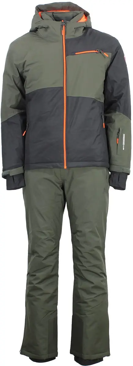 Peak Mountain Cardio Ski Jack en Broek Set - Marineblauw - afbeelding 5 van 6