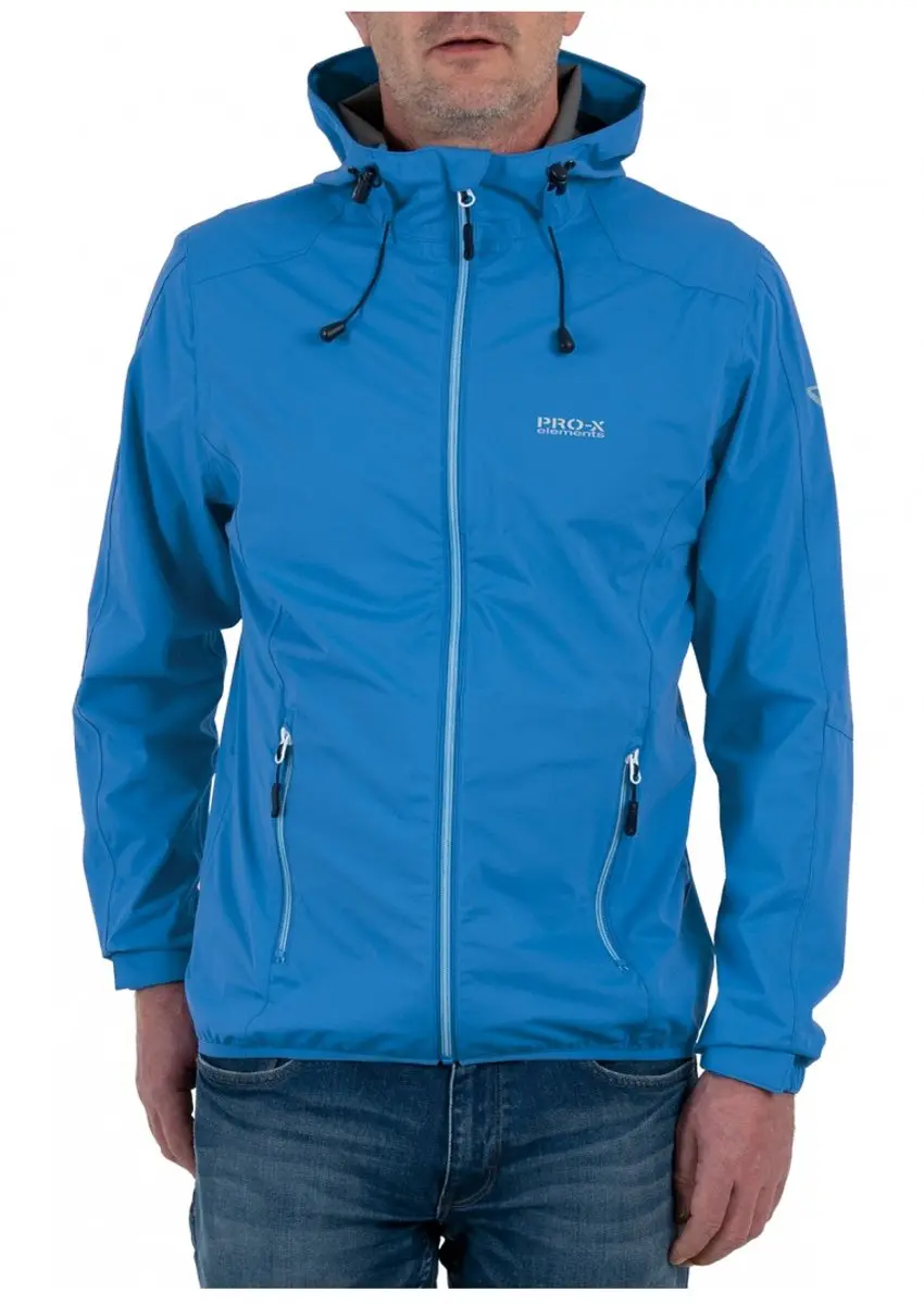 Pro-X Elements Donovan Regenjas Heren - Blauw - 3XL - afbeelding 4 van 6