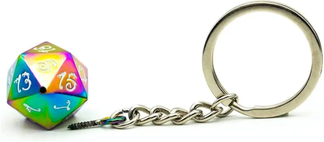 Lapi Toys Dungeons & Dragons Regenboog Sleutelhanger
