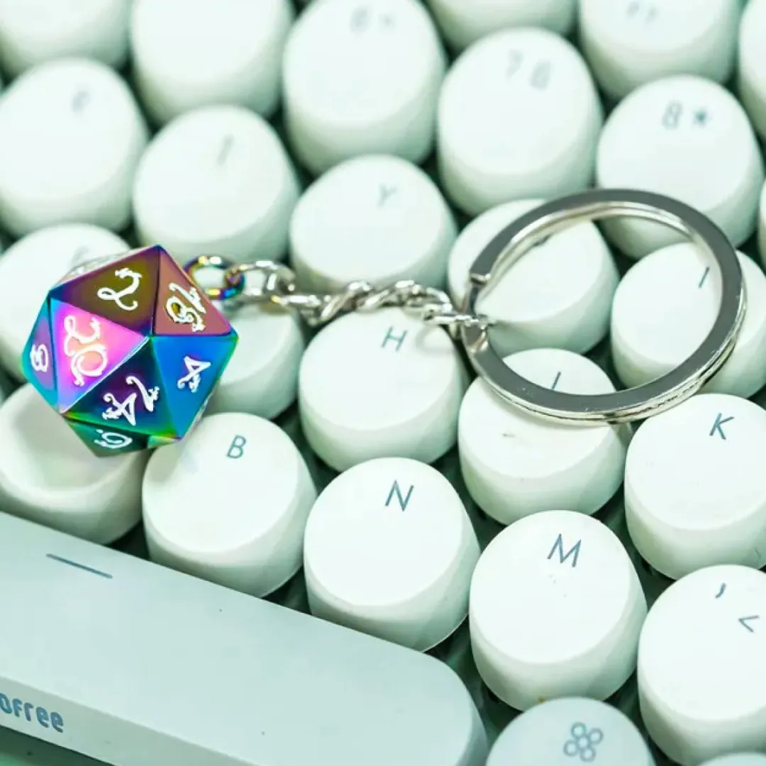 Lapi Toys Dungeons & Dragons Regenboog Sleutelhanger