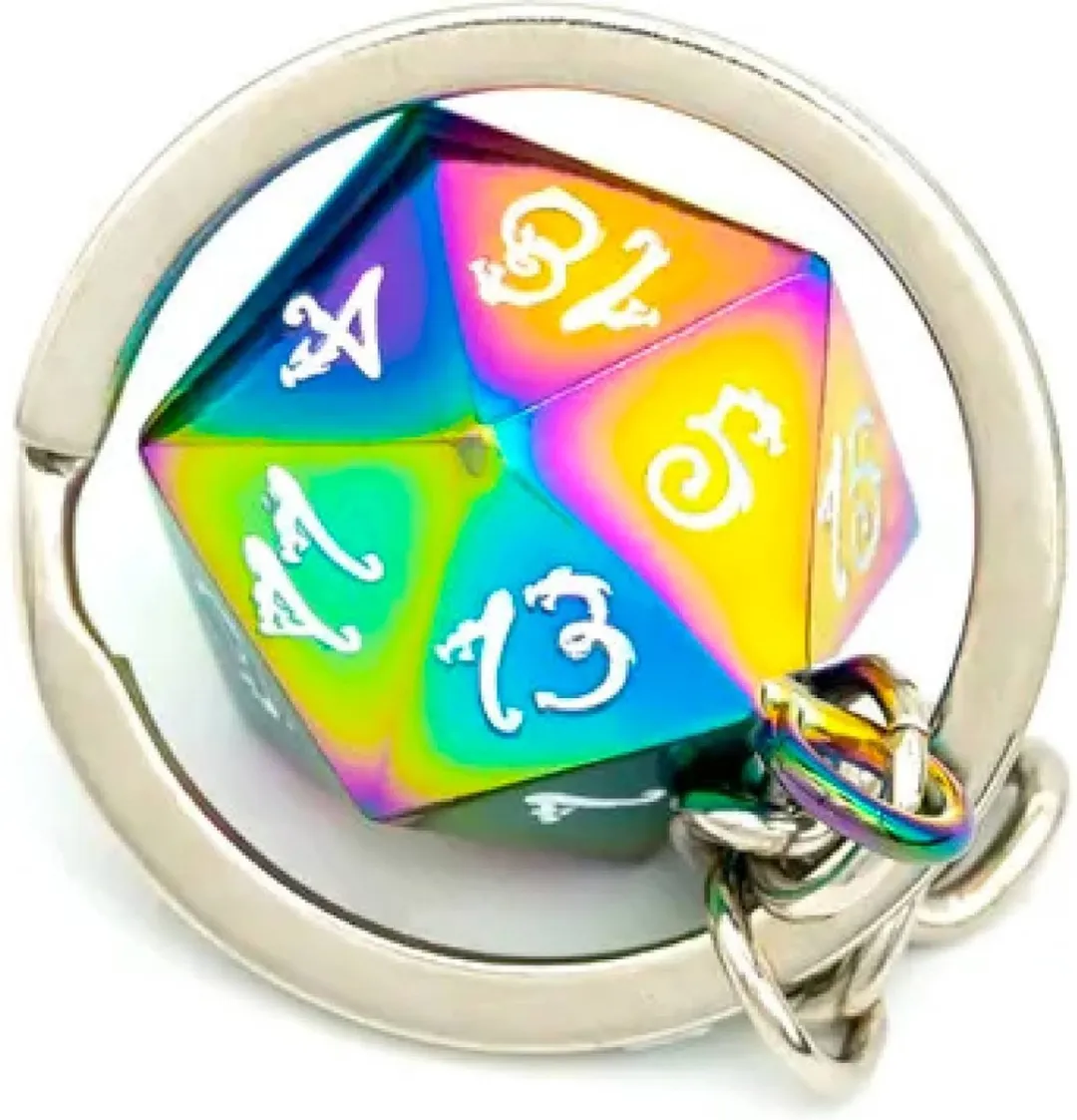 Lapi Toys Dungeons & Dragons Regenboog Sleutelhanger