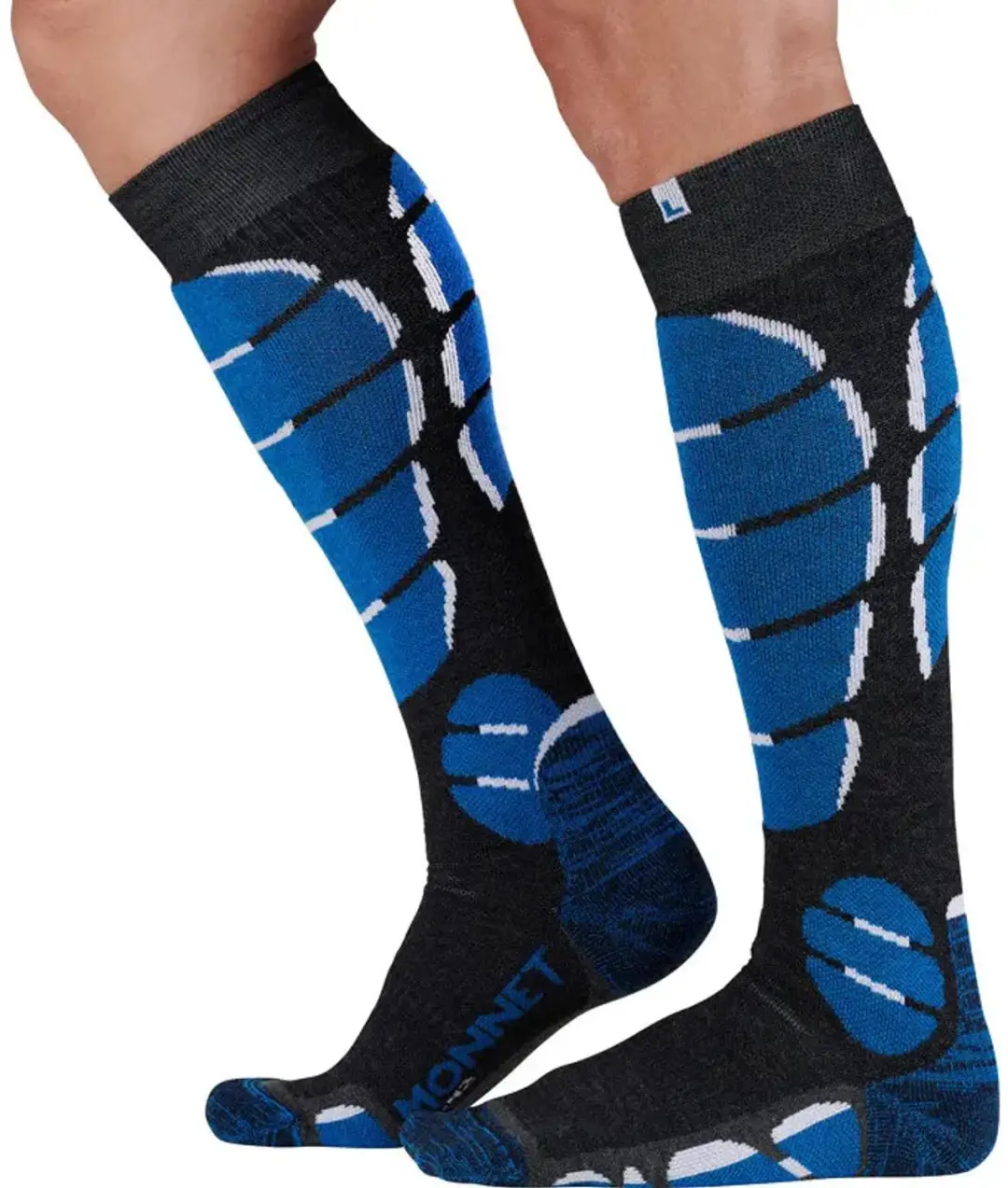 Monnet Ski Sokken Medium - Blauw - afbeelding 5 van 6