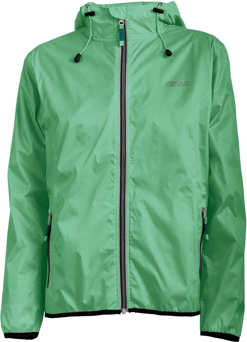 Pro-X Elements Regenjas Cleek Dames Polyamide Groen Maat 36