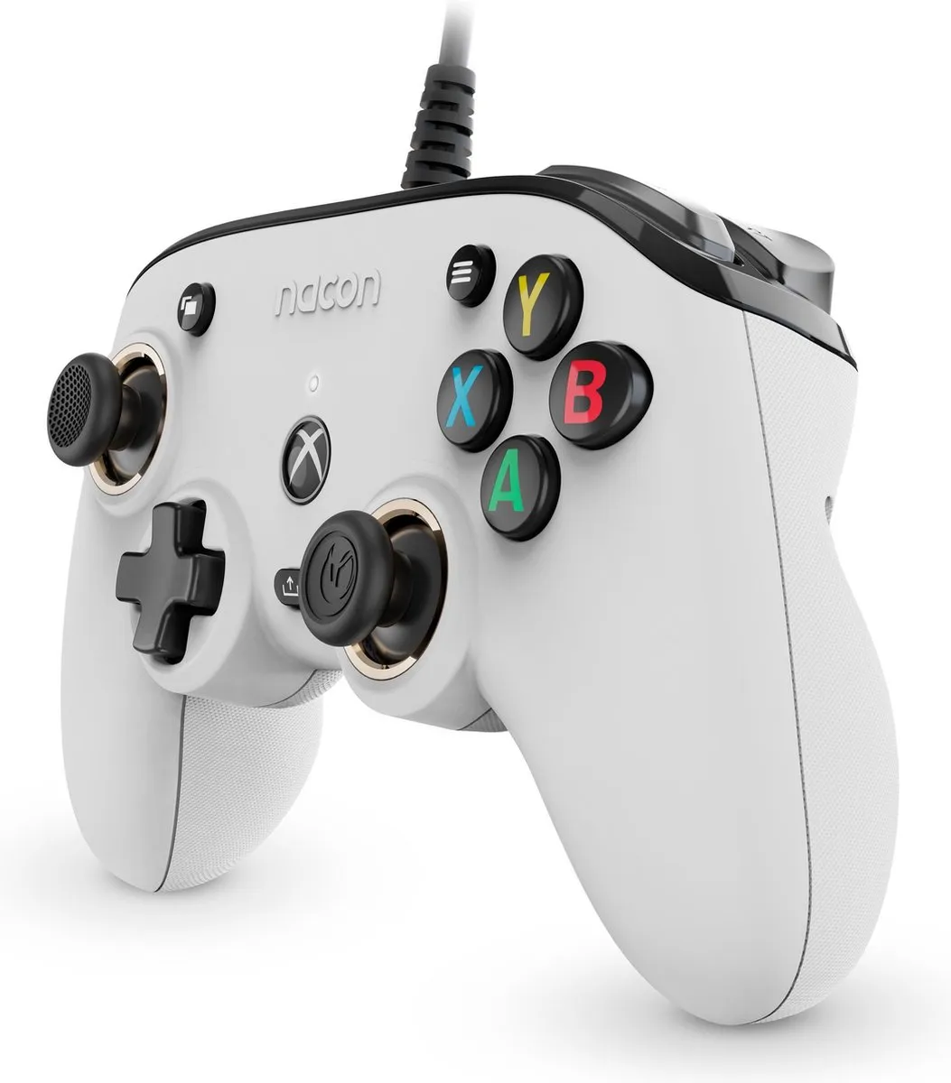 Nacon Pro Compact Official Licensed Bedrade Controller - Xbox Series X|S - Wit