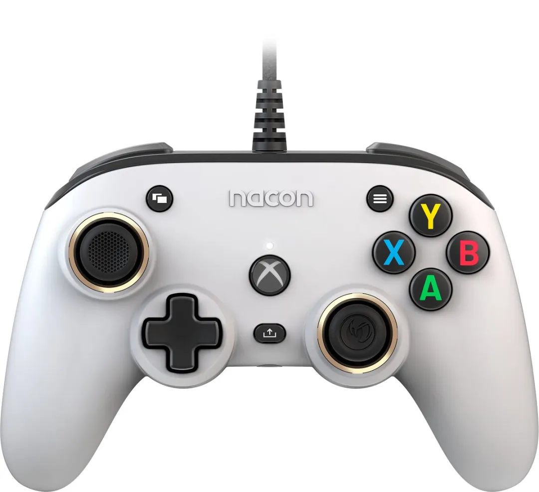Nacon Pro Compact Official Licensed Bedrade Controller - Xbox Series X|S - Wit