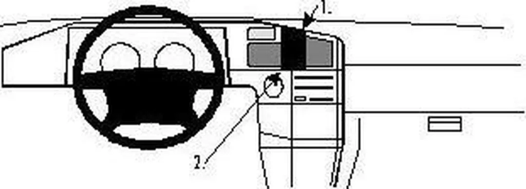 Brodit Proclip Center Mount 852240