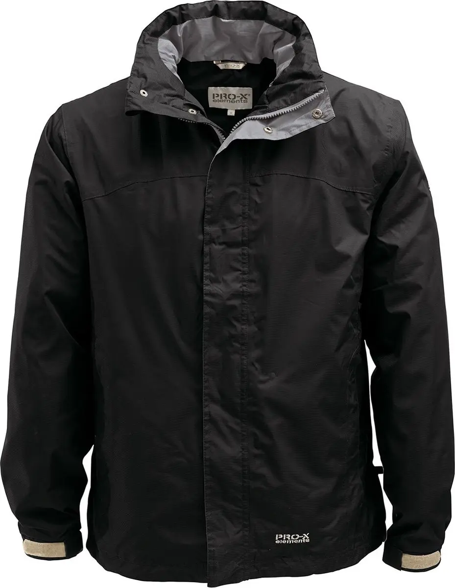 Pro-X Elements Meran Regenjas Heren - Zwart - XS - afbeelding 3 van 3
