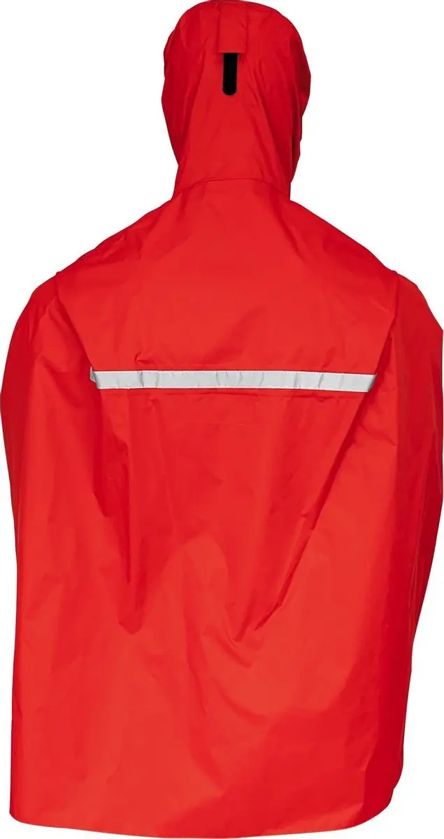Pro-X Elements Pasino Regenponcho - Rood - Maat 104 - afbeelding 2 van 2