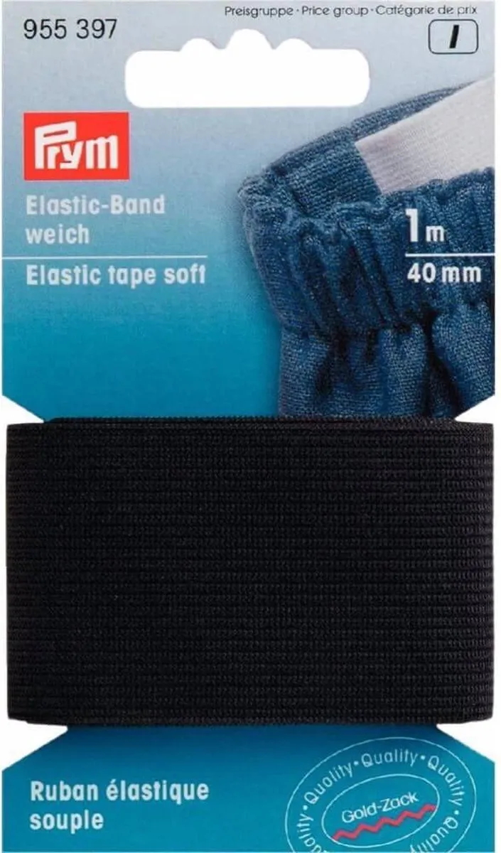 Prym Band-elastiek Zacht 40mm